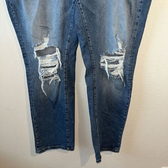 Kancan Woman’s Jeans Size 22 Distressed Skinny Jeans stretch - Picture 2 of 11